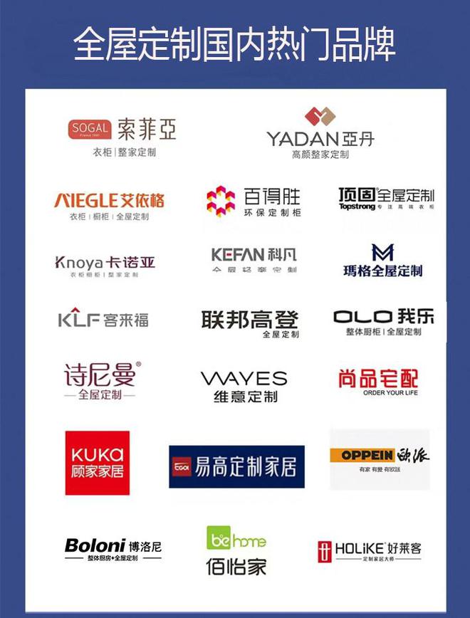 大名牌排行榜（行业权威榜单）凯发k8网站中国全屋定制十